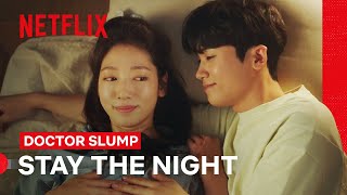 Park Hyungsik and Park Shinhye Share a Bed  Doctor Slump  Netflix Philippines [upl. by Aduh336]