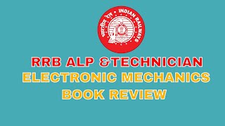 Electronic mechanics book reviewrrb alp books [upl. by Ennayelsel]