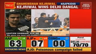 Delhi Election Results Watch BJP Leaders Reacting To Delhi Defeat [upl. by Auoz452]