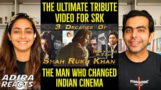 30 Years Of Shahrukh Khan Reaction Video  3 Decades Of SRK Reaction  Reaction By Foreigners [upl. by Freeman]