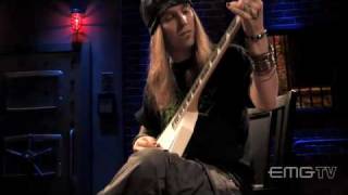 Alexi Laiho performs In Your Face Live at EMGtv [upl. by Hephzipah330]