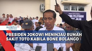 Presiden Joko Widodo Tinjau Operasional Alat Deteksi Kesehatan Baru di RSUD Toto Kabila [upl. by Tom]