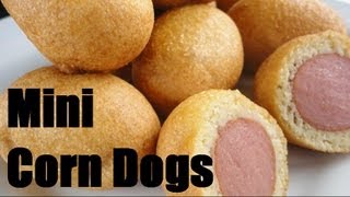 How to Make Mini Corn Dogs [upl. by Notniuqal]