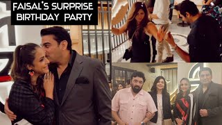 FAISALS SURPRISE 50TH BIRTHDAY PARTY WITH CELEBRITY FRIENDS AT YAZU  PART 1 [upl. by Corina]