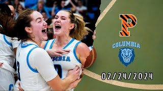 Full Game  Princeton vs Columbia  Feb 24 2024  Mochilovebasket [upl. by Alban718]