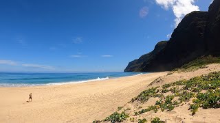 Polihale state park Kauai [upl. by Noiraa]