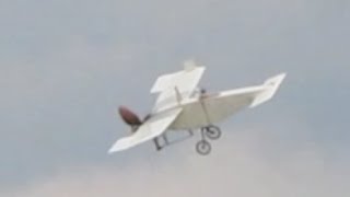 Geneseo 2014  RubberPowered Bleriot XXV Flights [upl. by Sherrard]