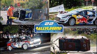 RALLY LEGEND 2024  Crashes Jumps Show amp WRCGroup B [upl. by Ignatius601]