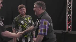 2024 Darts Players Championship Three SF Gary Anderson vs Callan Rydz [upl. by Wehttam]