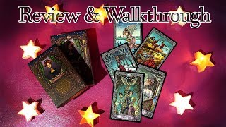 Dark Mansion Tarot Deck von Taroteca Studio  Review amp Walkthrough [upl. by Aremaj749]