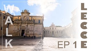 LECCE ep 1  Puglia Walker  Renting in Puglia [upl. by Bazluke]