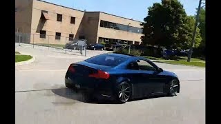 Motordyne Exhaust G35 Coupe Ripping Clips [upl. by Akyre]