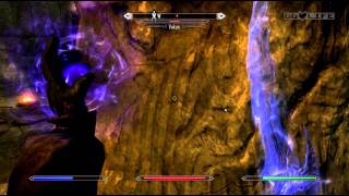 Elder Scrolls V Skyrim  Boss Vokun Dragon Priest Gameplay [upl. by Ecadnac961]