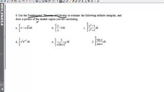 Review Exam IV  Integrals [upl. by Sugar]