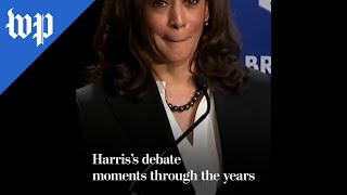 Harriss debate moments through the years [upl. by Suoicul712]