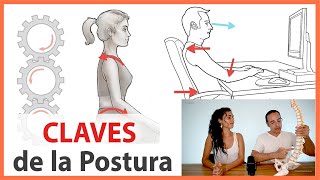 🛑 CLAVES de la Postura corporal 👉 HIGIENE POSTURAL para evitar CONTRACTURAS y Hernias Discales [upl. by Yrovi]