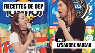 RECETTES DE DÉPANNEUR avec Lysandre Nadeau [upl. by Ahseirej]