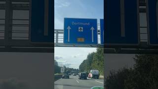 Autobahn Richtung Dortmund deutschland travelvlog [upl. by Notterb]