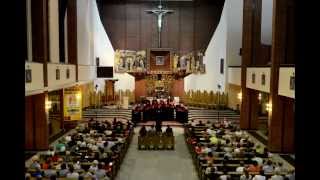 Slava  la Adormirea Maicii Domnului  Byzantion Choir Mielec Poland 2013 [upl. by Nivrem196]