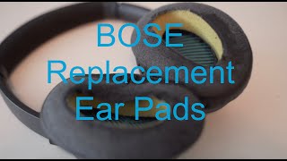 replacement ear pads for Bose QuietComfort QC2 QC15 QC25 QC35 by Aurivor [upl. by Yeoz]