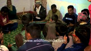 Kumaoni Grooms relatives sing at a jagrata [upl. by Hicks796]