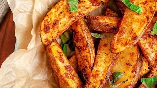 Potato Wedges  Snacks  Air fryer recipes [upl. by Atihana]