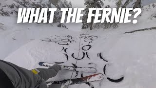 My first time skiing FERNIE Alpine Resort [upl. by Notaes]