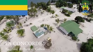 🇬🇦 La Concorde  National Anthem of Gabon [upl. by Friedrich]