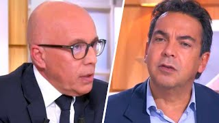 Échange tendu entre Éric Ciotti et Patrick Cohen dans C à vous  le débat avec Cyril Hanouna [upl. by Harwilll]