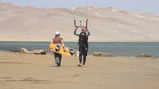 Perú Paracas Kitesurf Footage from 2013 Wind  the bay [upl. by Gnel]