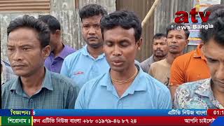 গোবিন্দগঞ্জ মন্দিরের জমি দখলের প্রতিবাদে হিন্দু সম্প্রদায়ের ও মন্দির কমিটির মানববন্ধন [upl. by Dray654]