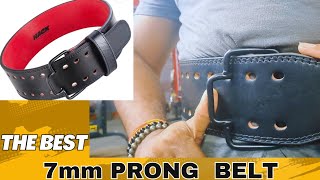 Hack Athletics 7mm PRONG Belt  Honest Review after using 30 Days [upl. by Sukcirdor]