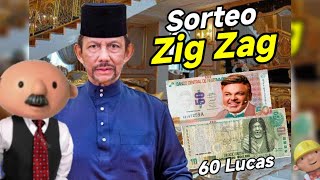 SORTEO ZIG ZAG 🪙60 Lucas🪙 [upl. by Eidnil]