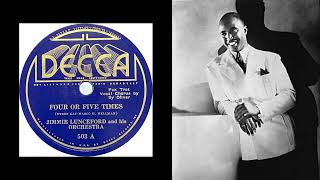 Jimmie Lunceford  Four Or Five Times [upl. by Odama277]