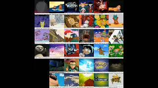 all first 36 nickelodeon animated originals intro ALL AT THE SAME TIME [upl. by Brotherson]