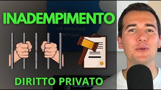 INADEMPIMENTO 🚨🚔  Diritto Privato in 3 minuti [upl. by May]