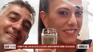 Omicidio suicidio a Corbetta uccide il marito mentre dorme e si uccide  Ore 14 del 06112023 [upl. by Ardnuaed180]