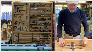 Japanese Woodworking Master Reveals His Stunning Wooden Tools [upl. by Odlanra]