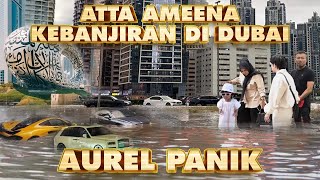 DUBAI BANJIR Ameena Aurel Lari kesana kesini TAFDUBAI [upl. by Ragland]