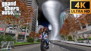 Cyclone Remal in gta v 😨😨😨😨😨 [upl. by Aneeres]