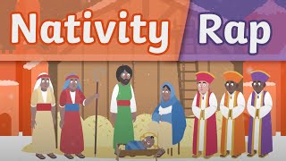 The Nativity Story Song  A Christmas Rap  Twinkl Kids Tv [upl. by Canter]