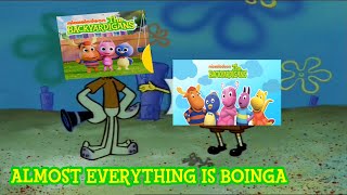 SpongeBob Wrong Notes  Backyardigans Almost Everything Is Boinga [upl. by Nesta]