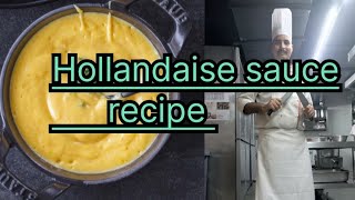 Hollandaise sauce recipe chefgauravgauravRaana [upl. by Peursem]