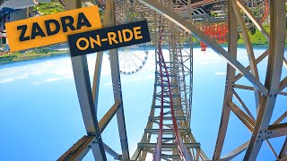 Zadra  Energylandia 4K 60fps Onride POV [upl. by Roee]