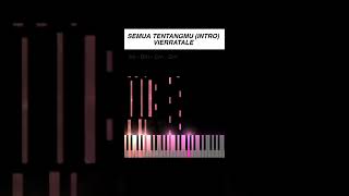 Vierratale  Semua Tentangmu Intro Piano how to play [upl. by Rehpoitsirhc]