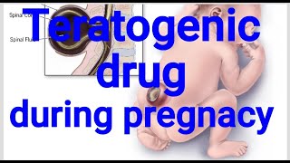 Teratogenic drug in pregnancyteratogenic drugs pharmacology [upl. by Kahn696]