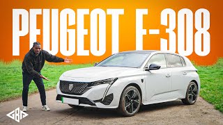 New Peugeot E308 Review Peugeots First All Electric Car Is Impressive [upl. by Meingolda]