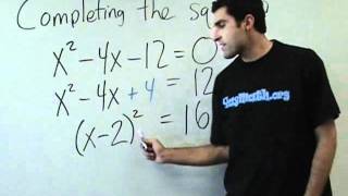 Algebra  Completing the square [upl. by Long]