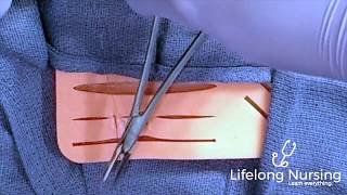 Basic Suturing How to Suture [upl. by Aidas]