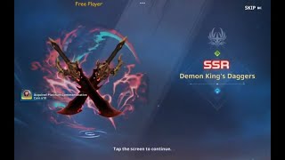 DRAW  DEMON KINGS DAGGERS ► SOLO LEVELING  ARISE [upl. by Chivers81]